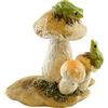 Top Collection Miniatura Giardino fatato e terrario Mini Rane su Funghi Statua