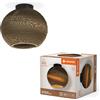 LEDVANCE Decor Cardboard Ball marrone in cartone ondulato, leggera, E27,