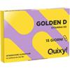 Quixy Golden D 15 capsule - Integratore di vitamina D3 per sistema immunitario e ossa