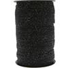 Thai Cord Glitter Nero/Argento