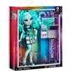 MGA ENTERTAINMENT BELGIUM B.V.B.A. Rainbow High Shadow High Serie 3 - Berrie Skies, Bambola Fashion Verde con Vestito alla Moda e Oltre 10 Accessori, Articolata