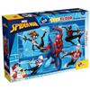 LISCIANIGIOCHI S.P.A. Marvel Puzzle DF Maxi Floor 108 Pezzi Spiderman - Puzzle Double Face