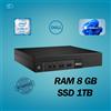 Dell PC DESKTOP DELL 9020 MINI INTEL I7 RAM 8GB SSD 1TB WIN 11 PRO RICONDIZIONATO