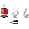 Catchbox Plus System con ricevitore Hub a due canali, 1 Cube incl. dispositivo di ricarica - Custom (2024)