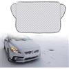 Rakiuty Copertura per Parabrezza Auto,Pieghevole Copri Parabrezza per Auto Inverno,Copertura Antipolvere,Telo copriauto per Inverno e Estate,Contro Neve,Ghiaccio,Gelo,Antigelo,Anti UV,140x100cm