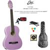 EKO CS10 VIOLA CHITARRA CLASSICA 4/4 KIT con ACCORDATORE BORSA POGGIAPIEDE CORDE