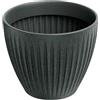 Prosperplast Vaso Latia Round Ø30x25 grafite granito
