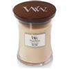 Woodwick Hourglass Candles White Honey 275gr - Candela Profumata