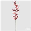 EDG Enzo De Gasperi Bacche Ramo Natalizio H 100 Cm Rosso