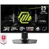 MSI MAG 255PXF Monitor PC 62,2 cm (24.5") 1920 x 1080 Pixel Full HD Nero