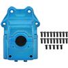 VGEBY Copertura del cambio RC, in lega di alluminio della copertura del cambio della scatola del cambio dell'alloggiamento differenziale adatto per WLtoys 144001 telecomando modello di auto (blu)