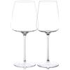 Italesse Etoile Blanc & Noir Extreme Set Calici Vino Rosso e Bianco In Vetro Set 12 Pz