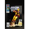 MARVEL Comics Iron Man Statue + Comic Book #256 Action Figure 1/6 McFarlane