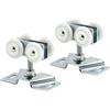 prime-line Products N 7449 Door roller Assembly, 7/8 in.Gomme, convesso, plastica, supporti in acciaio e cuscinetti a sfera