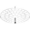Urban by Sforzin LAFRA LAMPADA DA SOFFITTO GRANDE CROMO D.95CM A LED 3000K 4778LM 54W
