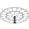 Urban by Sforzin LAFRA LAMPADA DA SOFFITTO MEDIA NERA 2700K 2150LM 27W D.70CM DIMMERABILE