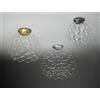 Urban by Sforzin LAMOI LAMPADA DA SOFFITTO GRANDE CROMO A LED 3000K 11044LM 99W D.80CM DIMMERABILE