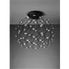 Urban by Sforzin LAMOI LAMPADA DA SOFFITTO MEDIA NERO A LED 3000K 8928LM 72W D.60CM