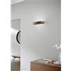Urban by Sforzin AKI APPLIQUE A PARETE GRANDE BRONZO 3000K 3215LM 22W L.35,5CM DIMMERABILE