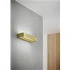 Urban by Sforzin AKI APPLIQUE A PARETE GRANDE ORO OPACO 2700K 3054LM 22W L.35,5CM
