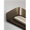 Urban by Sforzin AKI APPLIQUE A PARETE PICCOLA BRONZO OPACO 4000K 1733LM 11W L.22,3CM