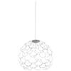Urban by Sforzin LAMOI LAMPADARIO A SOSPENSIONE PICCOLA CROMO D.40CM 3000K 6076LM 49W