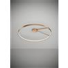 Urban by Sforzin ANELLO LAMPADA DA SOFFITTO RAME SPAZZOLATO DIAM.109cm 2700K 3832LM 65W DIMMERABILE DALI