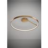 Urban by Sforzin ANELLO LAMPADA DA SOFFITTO RAME SPAZZOLATO DIAM.78cm 2700K 2761LM 47W DIMMERABILE PUSH