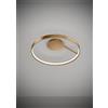 Urban by Sforzin ANELLO LAMPADA DA SOFFITTO E PARETE RAME SPAZZOLATO DIAM.55cm 2700K 2668LM 33W DIMMERABILE