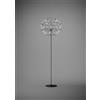 Urban by Sforzin EUCLIDE LAMPADA DA TERRA 2700K 4593LM 62W CON DIMMER A PEDALE COLORE NERO H.185CM