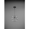 Urban by Sforzin EUCLIDE LAMPADARIO SOSPESO 35CM A LED 3000K 3273LM 44W COLORE NERO DIMMERABILE PUSH