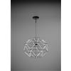Urban by Sforzin EUCLIDE LAMPADARIO SOSPESO 56CM A LED 2700K 4593LM 62W COLORE NERO