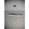 Urban by Sforzin ANELLO LAMPADARIO A SOSPENSIONE DOPPIO BRONZO SPAZZOLATO 2700K 5429LM 80W DIMMERABILE TRIAC d.55cm-d.78cm