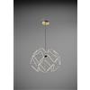 Urban by Sforzin EUCLIDE LAMPADARIO SOSPESO 56CM A LED 2700K 4593LM 62W COLORE ORO