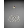 Urban by Sforzin EUCLIDE LAMPADARIO SOSPESO 70M A LED 3000K 5339LM 62W COLORE ORO