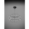 Urban by Sforzin EUCLIDE LAMPADARIO SOSPESO 92M A LED 3000K 7922LM 92W COLORE NERO DIMMERABILE TRIAC