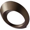 Urban by Sforzin OLO APPLIQUE A PARETE BRONZO SPAZZOLATO A LED 4000K 3515LM 33WIN ALLUMINIO