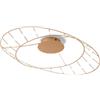 Urban by Sforzin TESA LAMPADA DA SOFFITTO PICCOLA RAME OPACO 72CM A LED 2700K 2232LM 20W