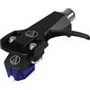 Audio-Technica AT-XP3/H Headshell/DJ Cartridge Combo Kit (Black/Blue)