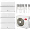 TCL CONDIZIONATORE TCL BREEZEIN P5 PENTA SPLIT 9000+12000+12000+12000+12000 BTU INVERTER R32 MT4250 A++ WIFI