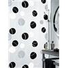 Spirella Tenda da Doccia PEVA Bubble 180x200 cm Nera