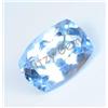 Naturale Blu Jeremejevite 8.50 KT Perfetto Cuscino Certificato Loose Gemma