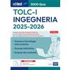 Edises Edizioni EdiTEST. Ingegneria TOLC-I. 3000 quiz. Ampia raccolta di quesiti tratti da prove reali e 15 simulazioni d'esame. Con software di simulazione. Con video-lezioni