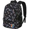 KARACTERMANIA Looney Tunes Harry Tunes-Zaino Fight FAN 2.0, Nero, 31 x 44 cm, Capacità 24 L