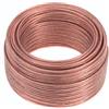 Electraline 10841 Cavo HiFi per casse altoparlanti sezione 2x1,5 mm² - 10mt - trasparente