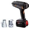 Steinel Pistola ad aria calda senza fili MH 1 | inclusa batteria Bosch PFA 4.0 Ah 18V, pistola termica senza fili, 2 livelli di temperatura 300°C/450°C