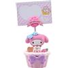 Hello Kitty And Friends Yume Sanrio My Melody Party Time - Simpatica clip per promemoria con design cupcake | Adorabili regali Sanrio e accessori da scrivania