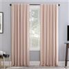 Sun Zero Evelina - Tenda a pannello in seta sintetica Dupioni Extreme 100% oscurante, 127 x 160 cm, colore: Rosa