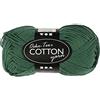 Creativ Filato di cotone, verde scuro, taglia unica