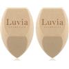 Luvia Cosmetics Tea Make-up Sponge Set 2 pz